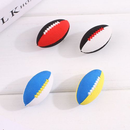 Fournitures De Papeterie Scolaire Et De Bureau Pour Enfants, Adorables Gommes À Crayon Détachables Kawaii Pour Rugby, 1 Pièce