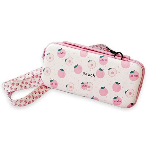 Sac De Rangement De Voyage Portable Pour Interrupteur Console De Jeu, Boîte De Protection De Coque, Sangle De Fruit Mignon, Protecteur De Lanière