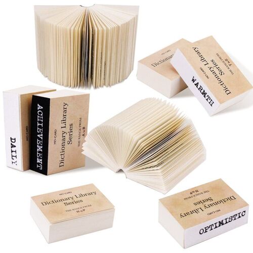 Papier Scrapbook Vintage 800 Pièces, Papier Artisanal Décoratif Pour Petit Dictionnaire Scrapbooking, Pour Les Fournitures De Journal Intime