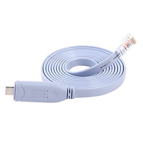 Câble de Configuration USB vers Type C pour Console, câble de débogage de routeur série RJ45