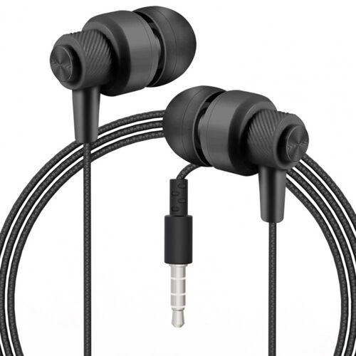 Ecouteurs pratiques légers et ergonomiques, casque stéréo intra-auriculaires pour ordinateur portable, casque filaire, écouteurs filaires, 3.5mm