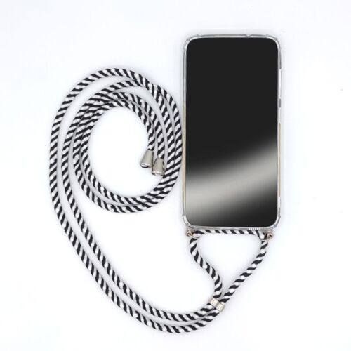 Coque Transparente Pour Xiaomi Redmi 10a Avec Lanière / Bandoulière / Cordon Téléphone Cordon Rayé