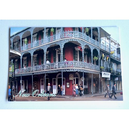 Carte Postale Animée Cpa New Orleans, Usa, Etats-Unis. La Branche Building, 700 Royal Street.