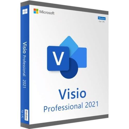 Microsoft Visio 2021 Professionnel - Clé Licence À Télécharger