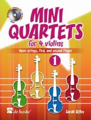 Mini Quartets 1 For 4 Violins / Book+Part+Cd