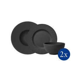 Villeroy & Boch - Manufacture Rock Set Starter 6pc. Ec  - Noir