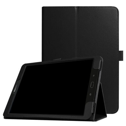 Galaxy Tab S3 9.7 Coque, Saturcase Pu Cuir Flip Pliable Folio Stand Poids Léger Protecteur Tablette Case Cover Housse Étui Coque Pour Samsung Galaxy Tab S3 9.7 Sm-T820 T825 (Noir)
