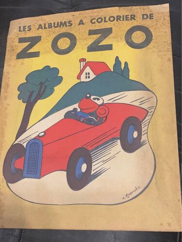 Les Albums À Colorier De Zozo Numéro 8. 1944
