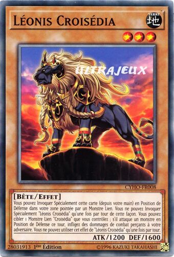 Yu-Gi-Oh! - Cyho-Fr008 - Léonis Croisédia - Commune