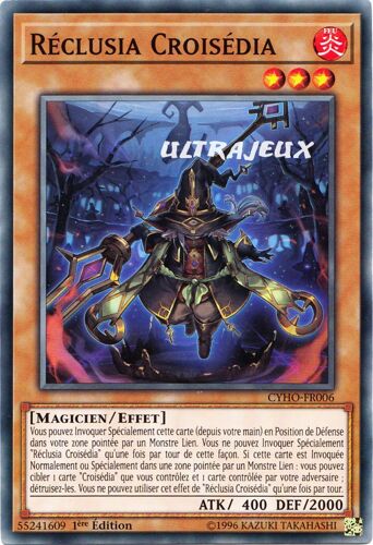 Yu-Gi-Oh! - Cyho-Fr006 - Réclusia Croisédia - Commune