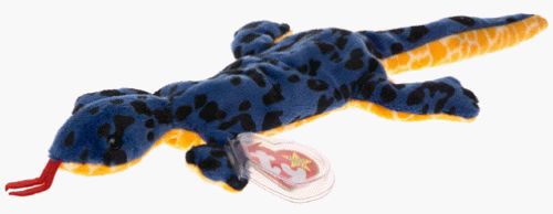 Ty Beanie Babies - Lizzy The Blue Lizard