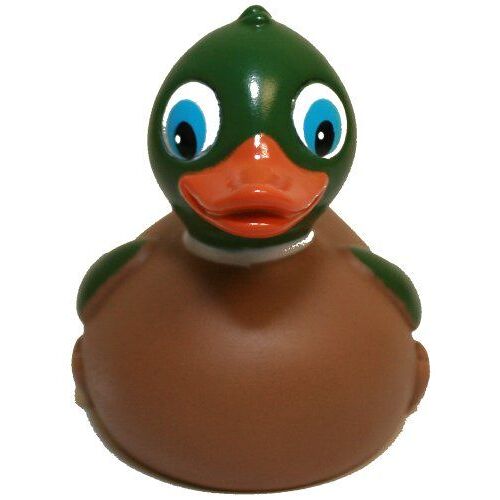 Rubber Ducks Family Mallard Rubber Duck, Waddlers Brand Toy Bathtub Rubber Duck That Float Upright, Rubber Ducky Birthday Baby Shower Gift, All Depts. Christmas Gift Nature Birds Lovers