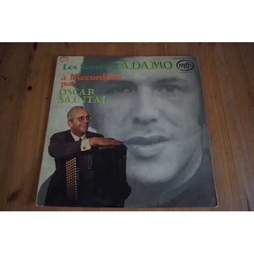 Les Succes D Adamo A L Accordeon Par Oscar Saintal Lp 19?