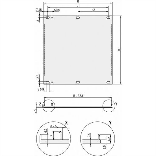 Face Avant 6u 12te 30848-359