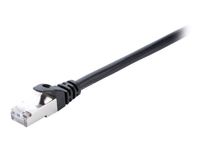 V7 - Câble réseau - RJ-45 (M) pour RJ-45 (M) - 2 m - SFTP, SSTP - CAT 6 - moulé, sans crochet - noir