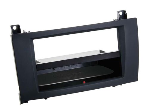 Adaptateur de façade soft touch 2-DIN Inbay pour Mercedes SLK 2004-> noir