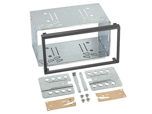 Adaptateur de façade 2-DIN pour 103 mm universel