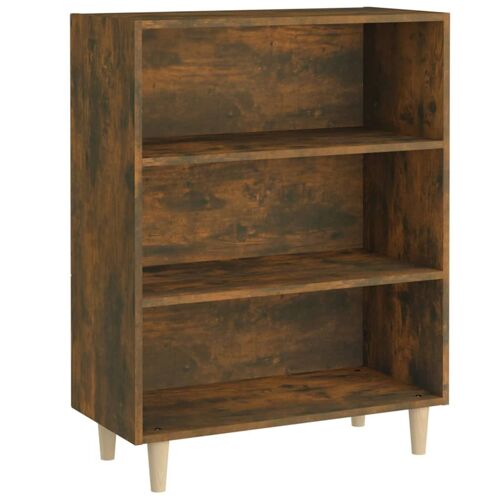 Vidaxl Buffet Chêne Fumé 69,5x32,5x90 Cm Bois D'ingénierie