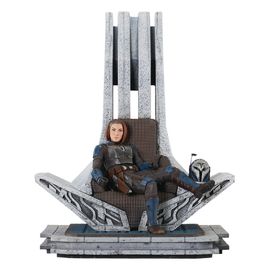 Star Wars : The Mandalorian - Statuette Premier Collection 1/7 Bo-Katan Kryze On Throne 35 Cm