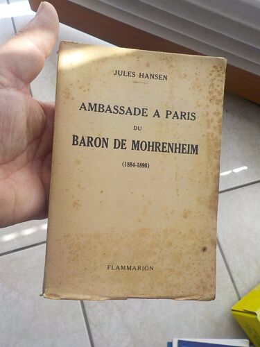 Ambassade À Paris Du Baron De Mohrenheim