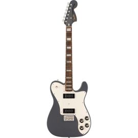 Fender Chris Shiflett Cleaver Telecaster Deluxe Charcoal Frost Metallic Guitare Électrique Avec Étui