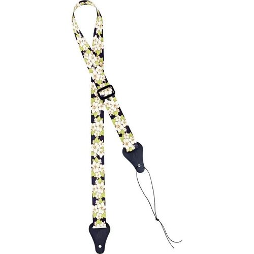 Ortega Ous-Grfl Sangle En Nylon Vert Pour Ukulélé