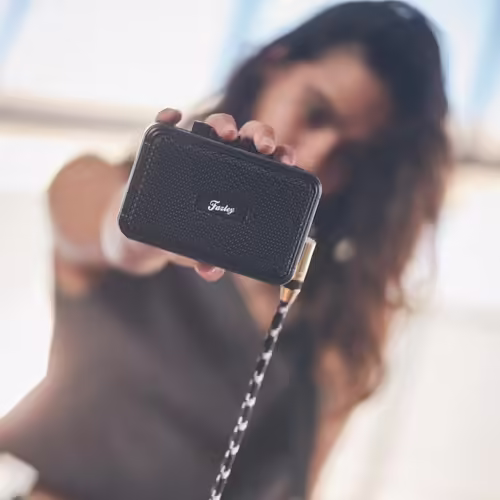 Fazley Kubo Bt Pocket Black 5 W Ampli Guitare / Enceinte Bluetooth Portable