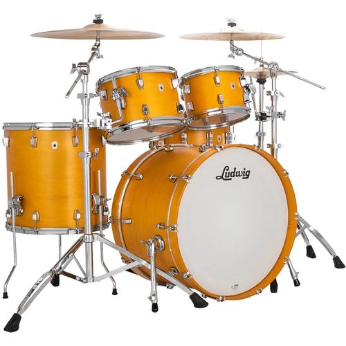 Ludwig Ln34204txpg Neusonic Mod2 Kit De Batterie 4 Fûts Satin Golden Slumbers