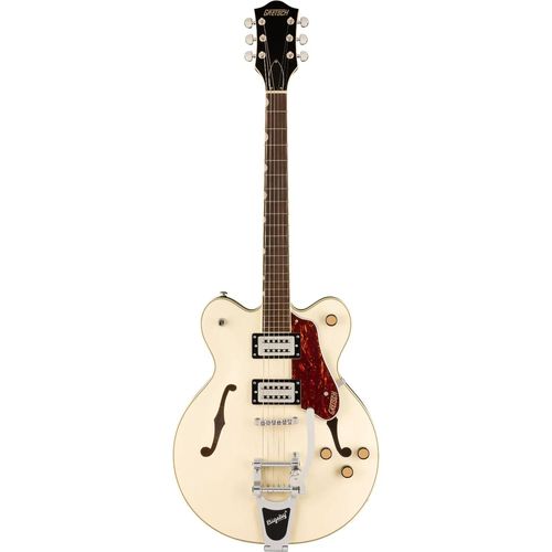 Gretsch G2622t Streamliner Center Block Double-Cut Bigsby Vintage White Guitare Semi-Hollow Body