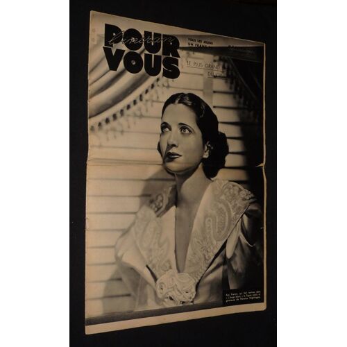 Pour Vous, Le Plus Grand Hebdomadaire Du Cinéma (N°408, 10 Septembre 1936)