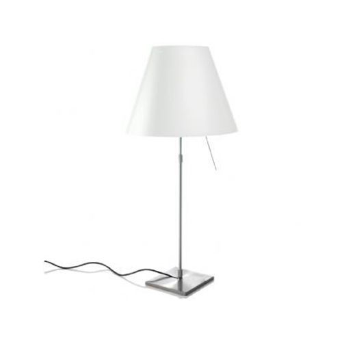 Luceplan Lampe De Table Costanza D13 C. (Blanc - Aluminium Et Polycarbonate)
