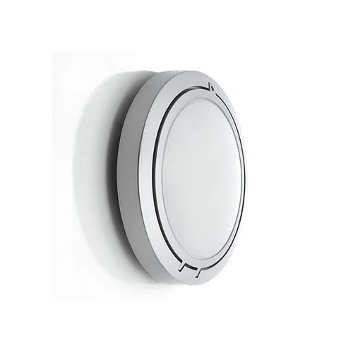 Luceplan Lampe Au Plafond Plafonnier Ou Lampe Murale Applique Metropoli D20 Led (Ø 27 Cm - Aluminium Peint Et Polycarbonate)