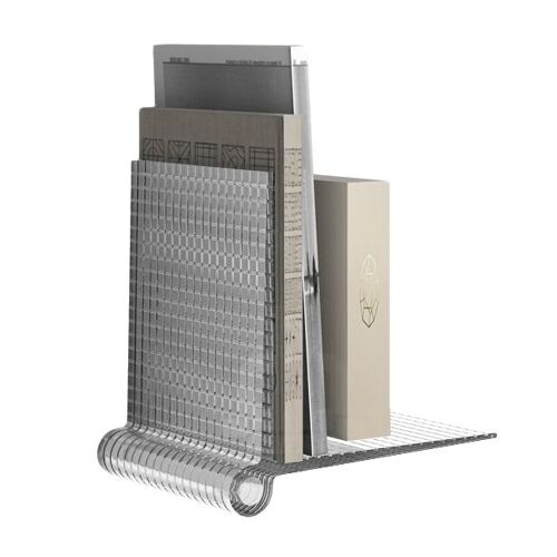 Kartell Set De 2 Étagères Kite Shelves (Cristal - Technopolymère Thermoplastique Transparent)