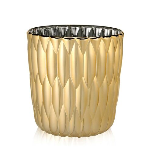 KARTELL vase JELLY MÉTALLISÉS PRECIOUS COLLECTION (Or - PMMA métallisé)