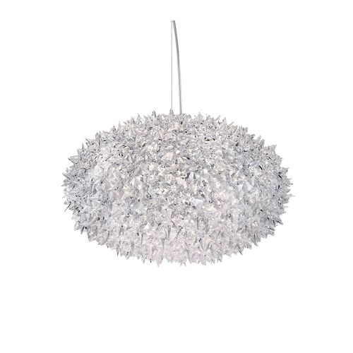 Kartell Lampe À Suspension Bloom New (Cristal Ø 53 Cm - Technopolymère Thermoplastique Transparent)