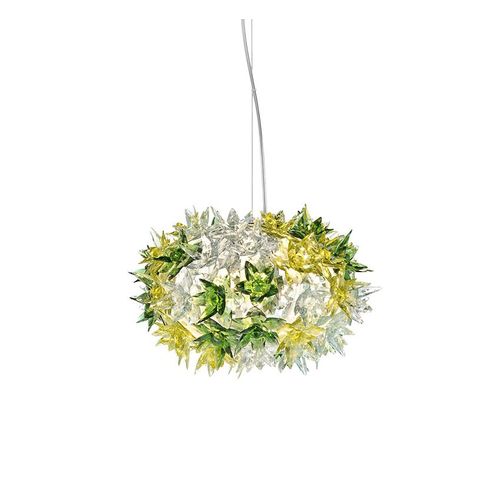 Kartell Lampe À Suspension Bloom New (Menthe Ø 28 Cm - Technopolymère Thermoplastique Transparent)