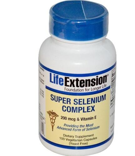 Super Sélénium Complexe 200 Mcg & Vitamine E (100 Capsules Végétariennes) - Life Extension 