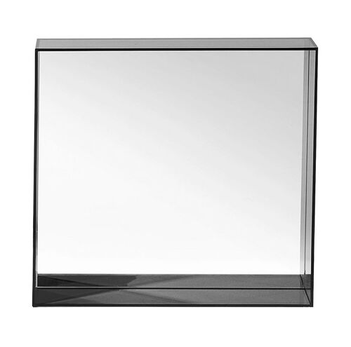 KARTELL miroir mural ONLY ME 50x50 cm (Noir brillant - Teinté dans la masse PMMA)