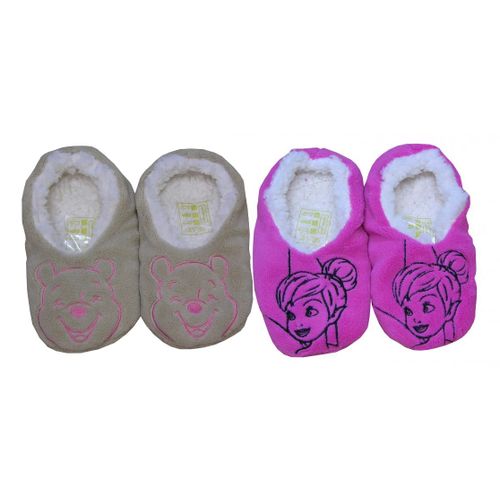 Chaussons Ballerines Doux Enfant Fille Lot De 2 Disney