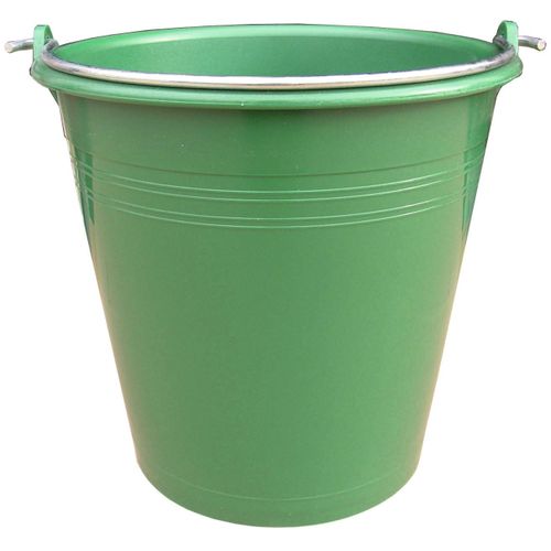 Seau rural plastifié Bellijardin - Vert - 12 l