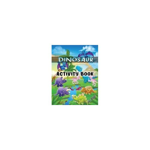 Dinosaur Activity Book For Kids