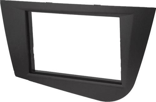 Facade Autoradio Fa188d Pour Seat Leon - Noir Adnauto