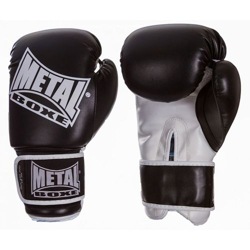 Gants De Boxe Métal Boxe---Gants Métal Boxe Noir - 16 Oz (Mb200n16)---------Gants Métal Boxe Noir - 16 Oz (Mb200n16)-------