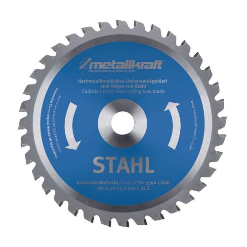 Lames de scie circulaire TCT Metallkraft 3853502