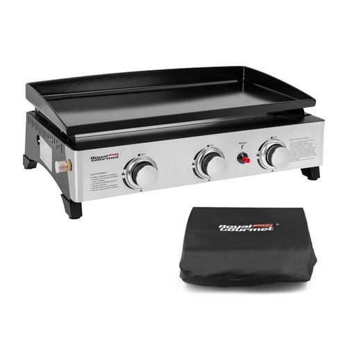 Plancha Gaz en Acier Émaillé Royal Gourmet - 3 Brûleurs Puissance 7.5kW - Surface Cuisson 62,0 x 35,5 cm