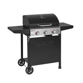 3 Brûleurs Barbecue Gaz sur Chariot Royal Gourmet - BBQ Gaz avec Capot de Puissance 9 kW Propane
