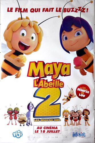 Maya L'abeille 2 (Les Jeux Du Miel) : Affiche Cinéma Grand Format 120x175 Cm