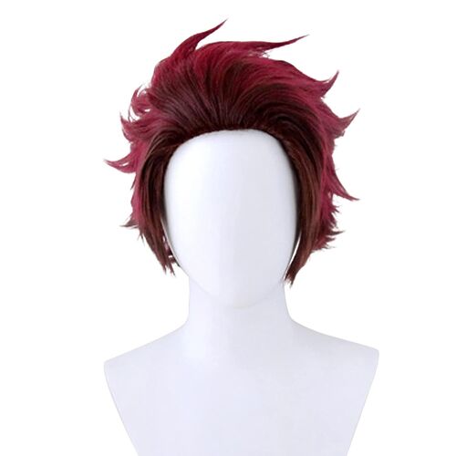 Ghost kill lame cosplay perruque anime personnage cuisine porte Tan