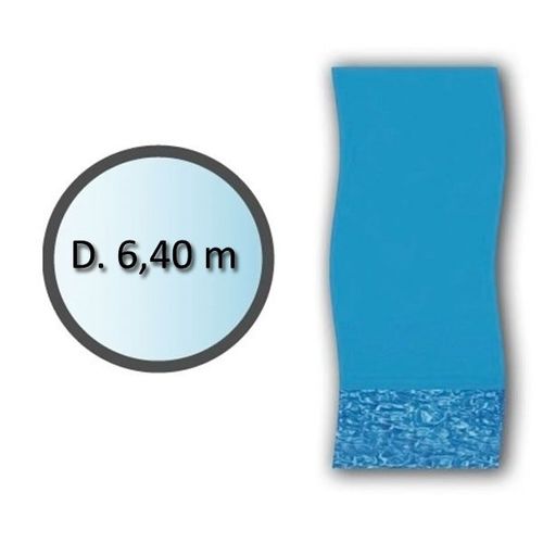Swimline - Liner swirl forme ronde d.6.40m pour piscine hors sol li2148sb