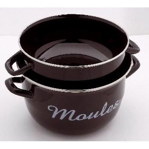 Baumalu - Marmite À Moules 24 Cm Noire - 312838